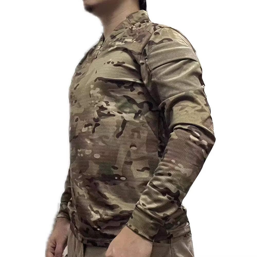 Camiseta táctica manga larga camuflaje Tom MC – CAG Top caza - imagen 3