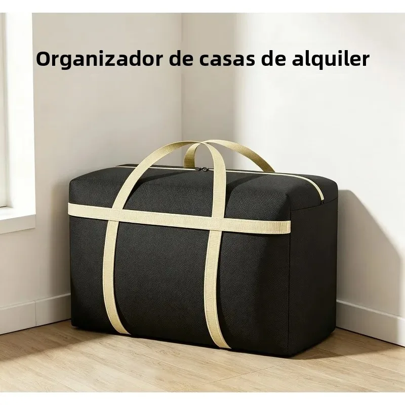 Bolsa de almacenamiento de lona gran capacidad con bolsillo serpiente - imagen 3