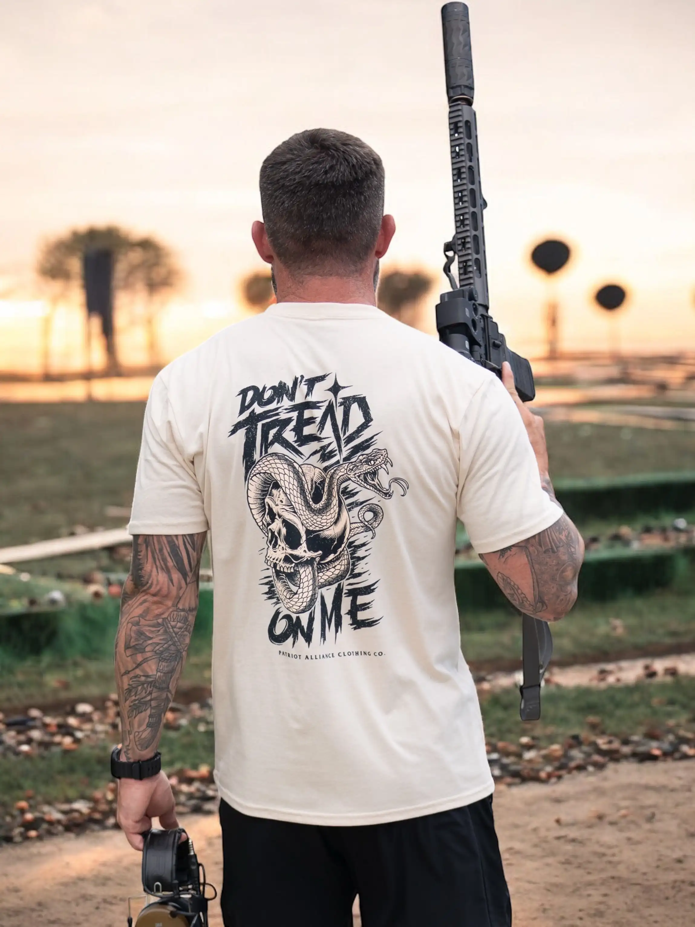 Patriot Alliance Tactical DTOM Tee camiseta táctica unisex premium - imagen 4
