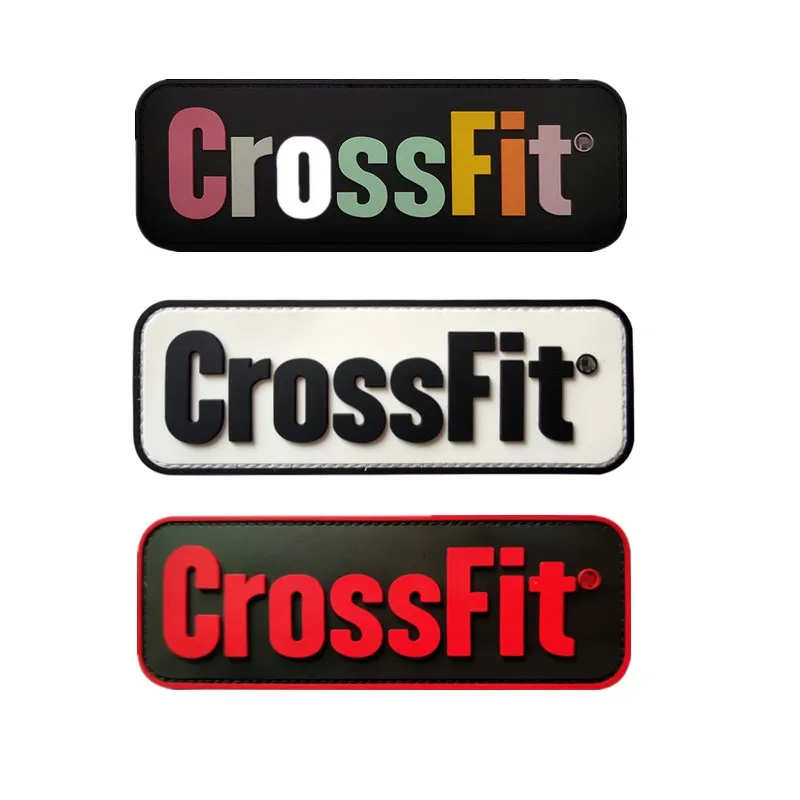 Etiquetas PVC CrossFit con superficie de velcro