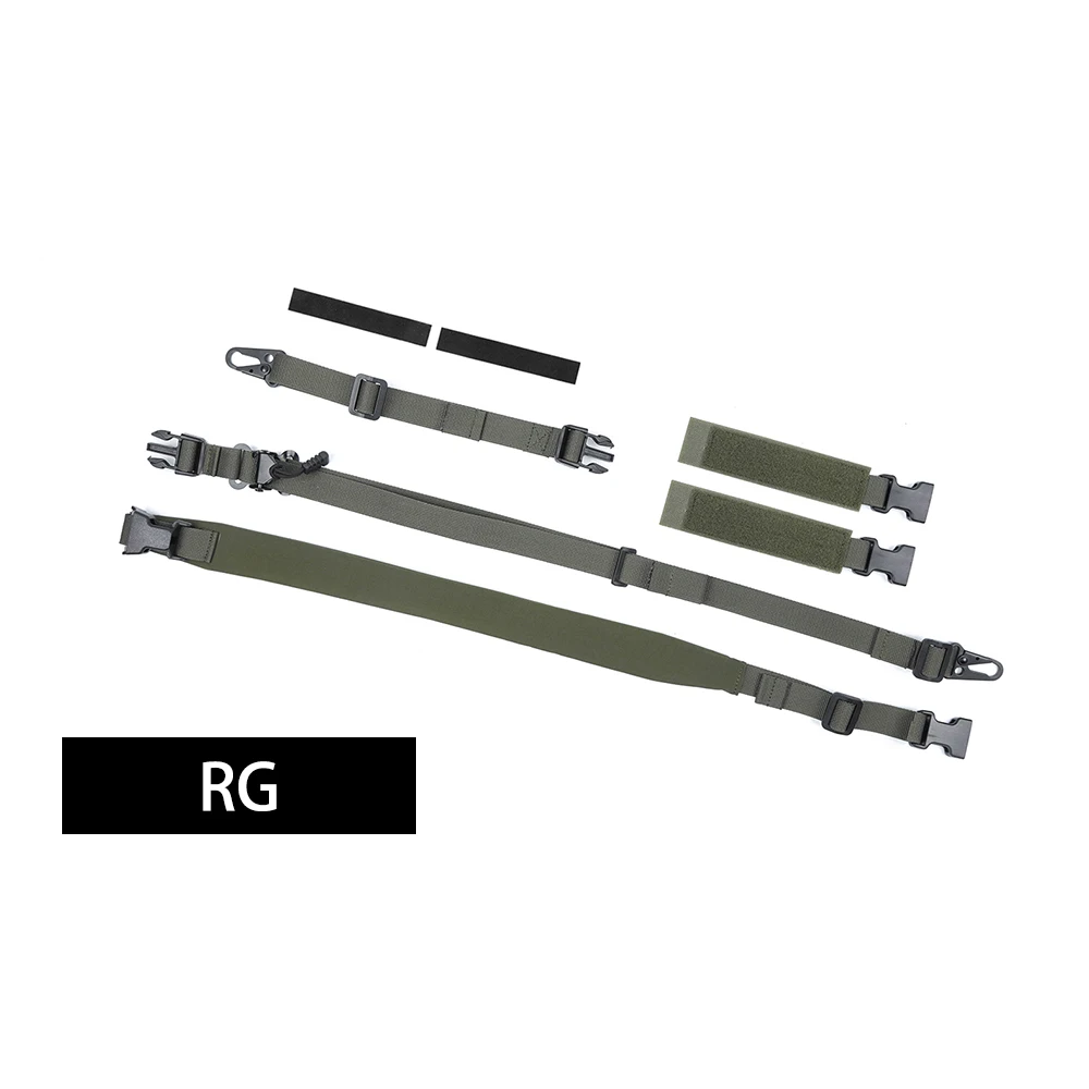Estilingüe táctico multicam sling rifle 2 puntos tracción rápida VTAC - imagen 2
