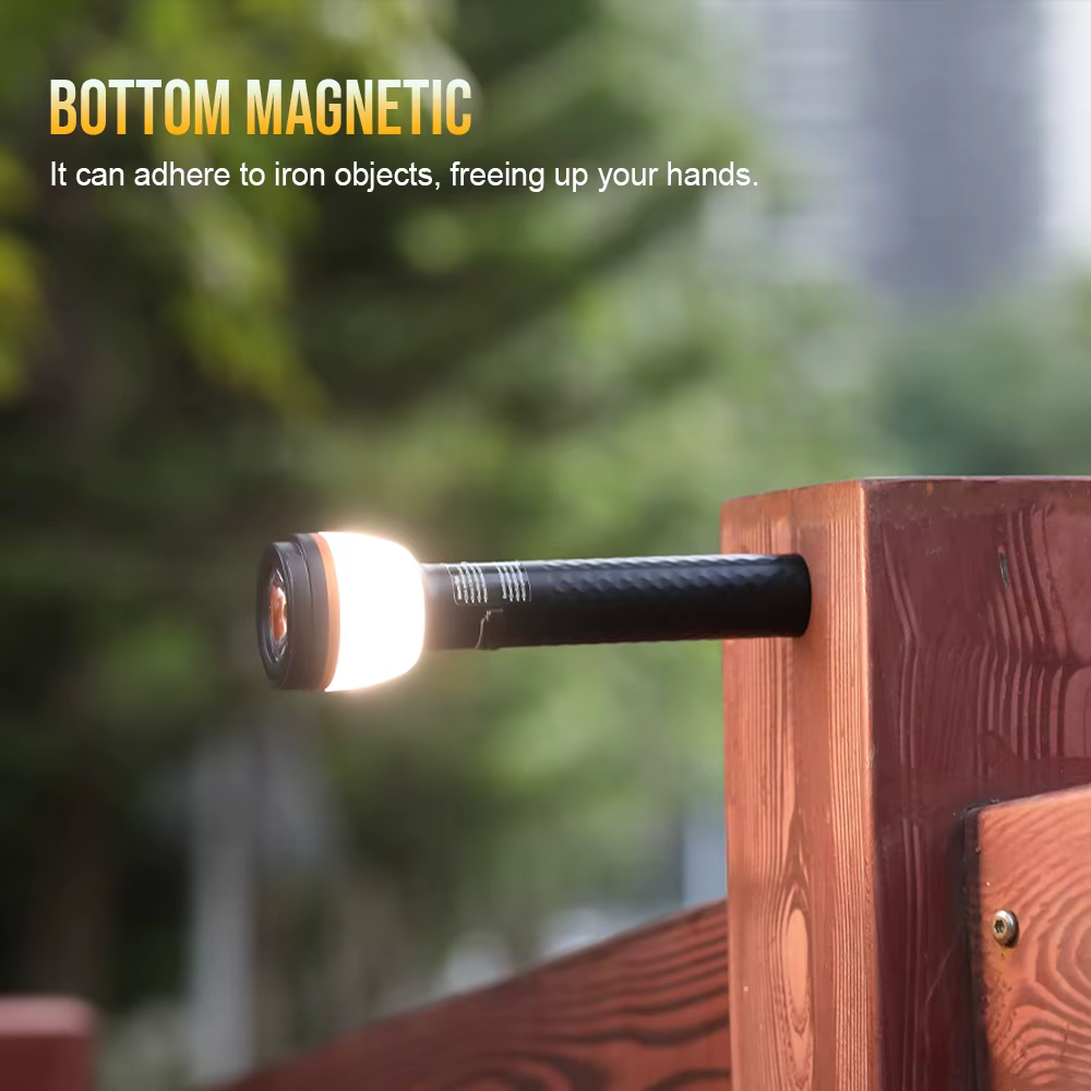 Trustfire linterna táctica recargable telescópica magnética trípode - imagen 5