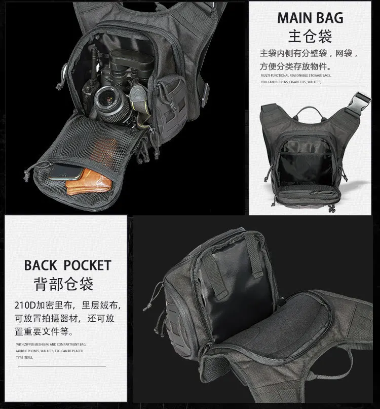 Bolso usado como bandolera cruzada