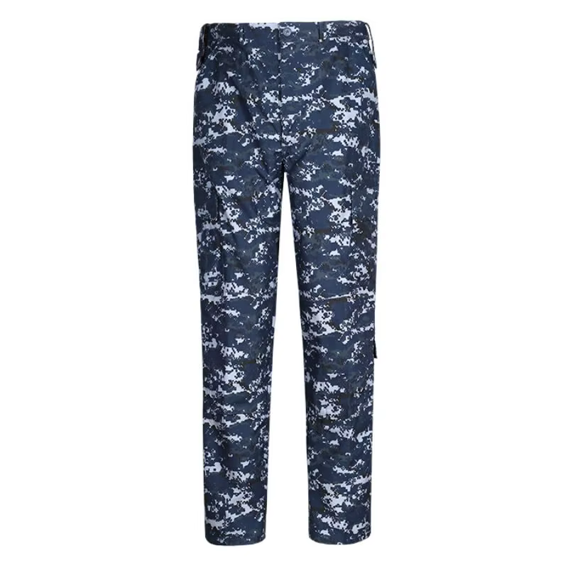 Uniforme táctico camuflado azul marino ripstop para airsoft y outdoor - imagen 4