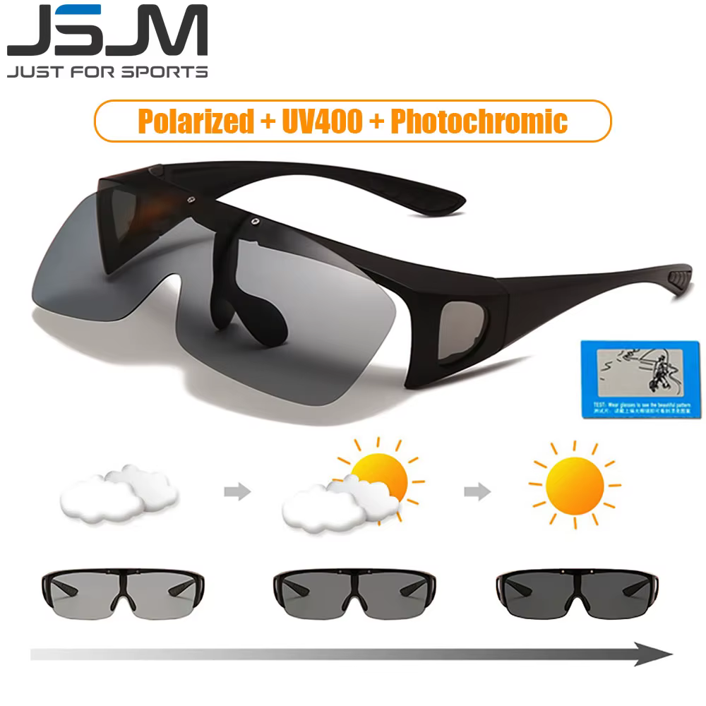 Gafas de sol polarizadas fotocromáticas tácticas JSJM - imagen 3