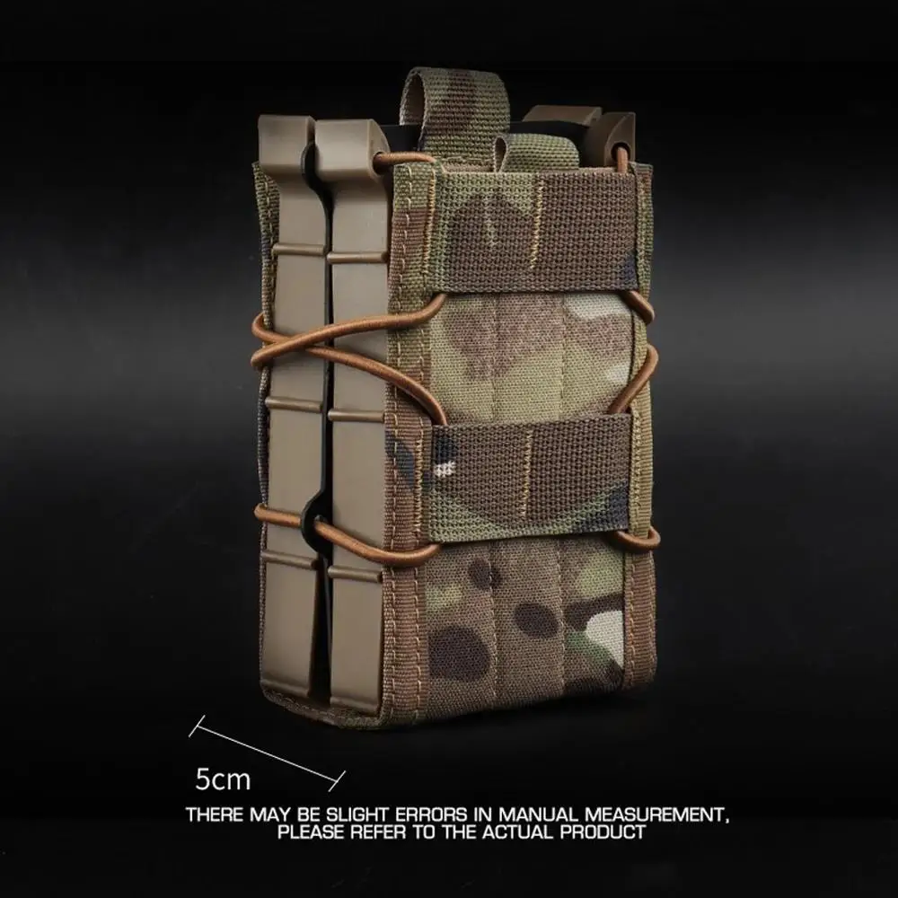 Bolsa MOLLE porta cargadores doble de liberación rápida para AR - imagen 3