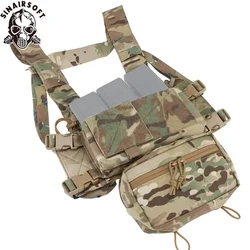 SINAIRSOFT Arnés táctico MK4 MOLLE con portacargadores Dangler