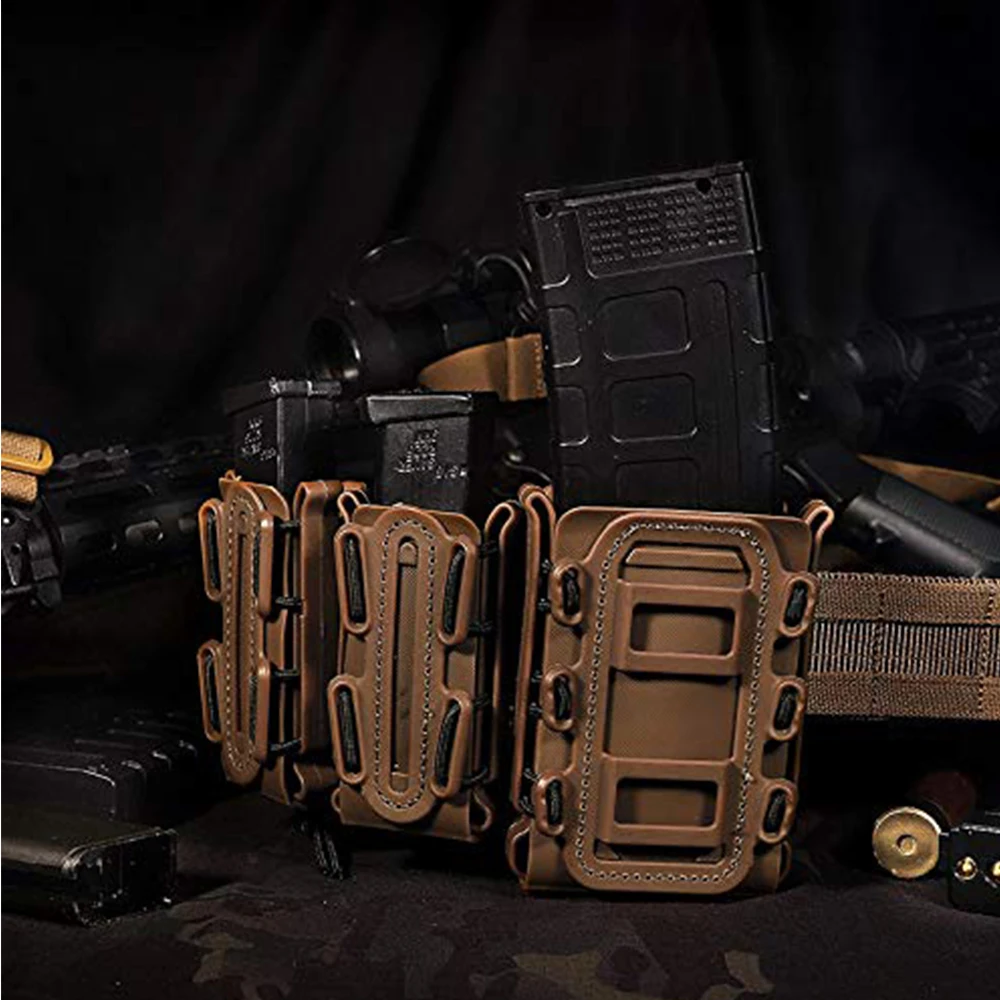 Portacargador MOLLE carcasa blanda con clip y conexión rápida - imagen 5
