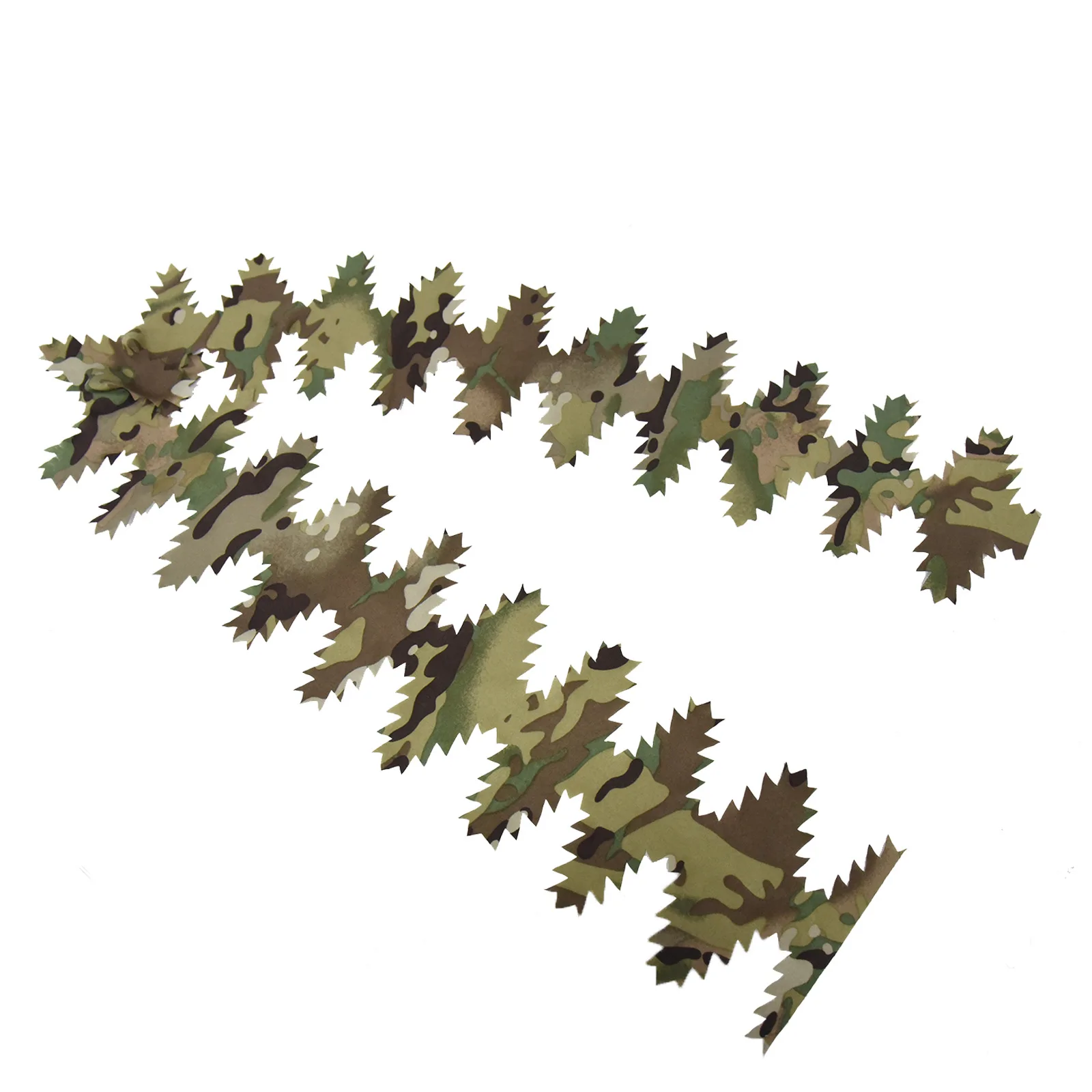 Kit hojas camuflaje ghillie láser 3D para envolturas de traje militar