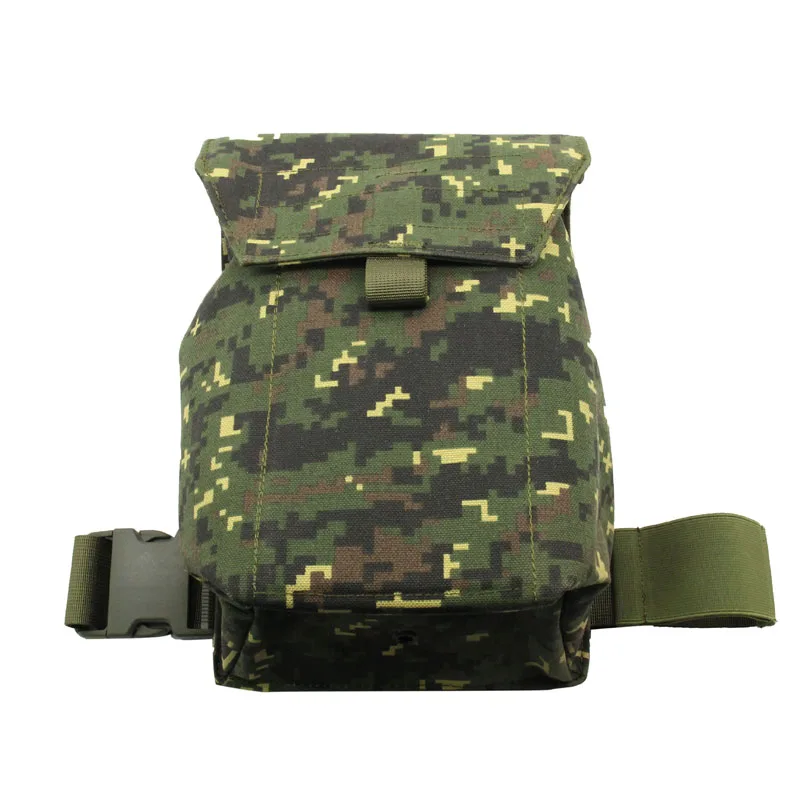 EMR Chaleco táctico con bolsa de pierna MOLLE para máscara antigás - imagen 4