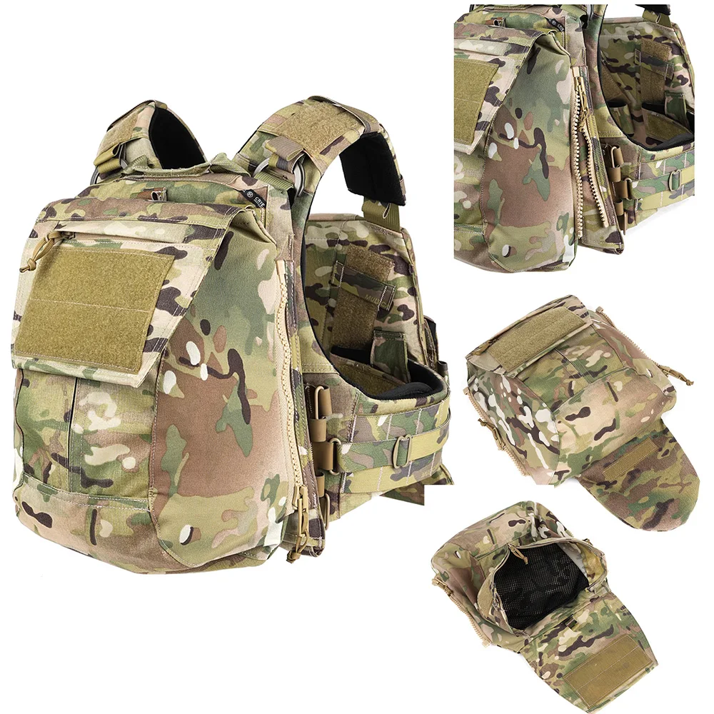Bolsa táctica de nailon con cierre para accesorios MOLLE - imagen 2