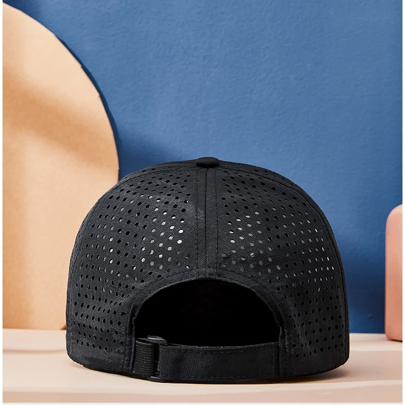 Gorra camionero snapback malla transpirable visera secado rápido sol - imagen 2