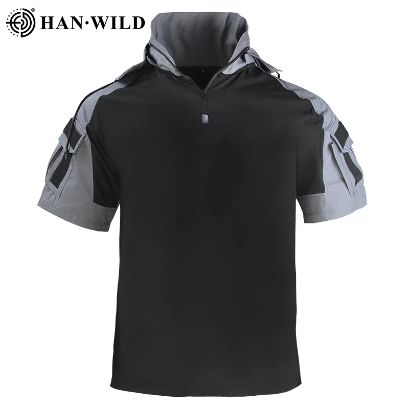HAN WILD Camiseta táctica camuflaje resistente al desgaste - imagen 2