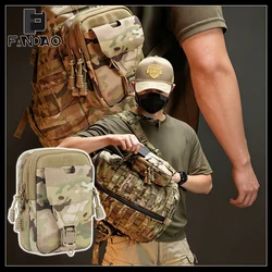 Bolsa táctica MOLLE para cintura EDC, airsoft y herramientas