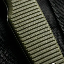 Cuchillo táctico hoja fija acero alta calidad para exterior con funda