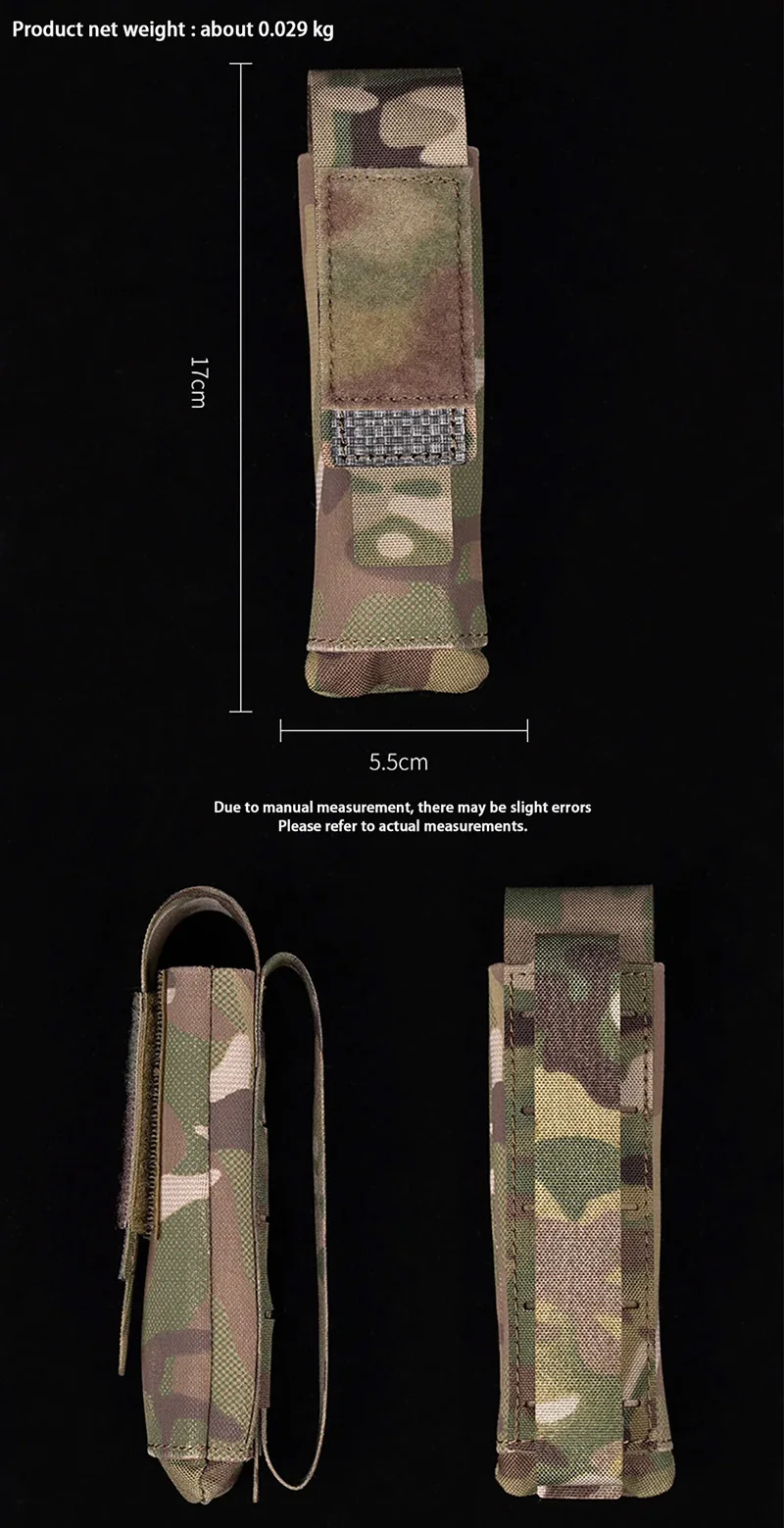 Anclaje Molle trasero y perfil compacto