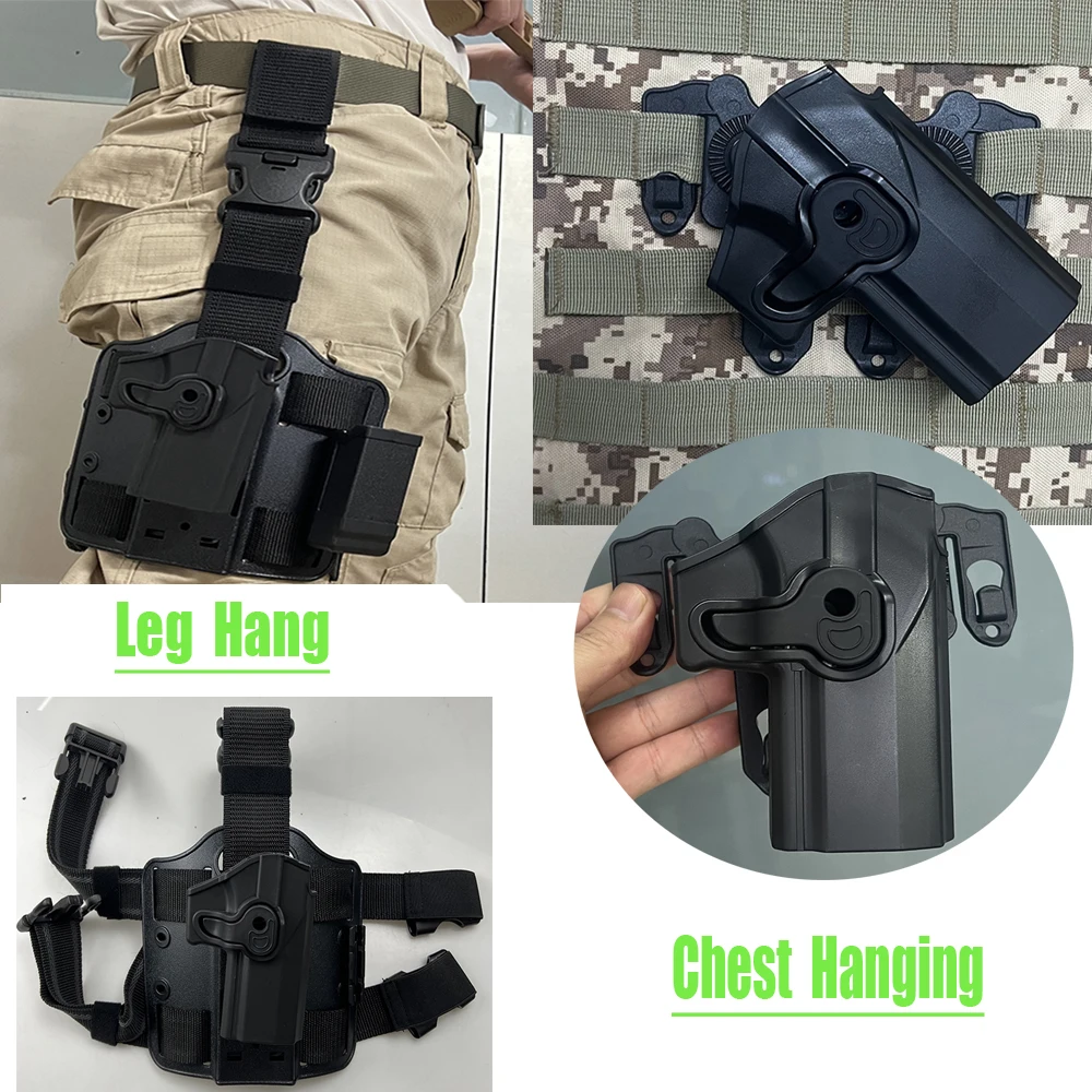 Funda táctica de pierna P320 universal para pistola - imagen 4