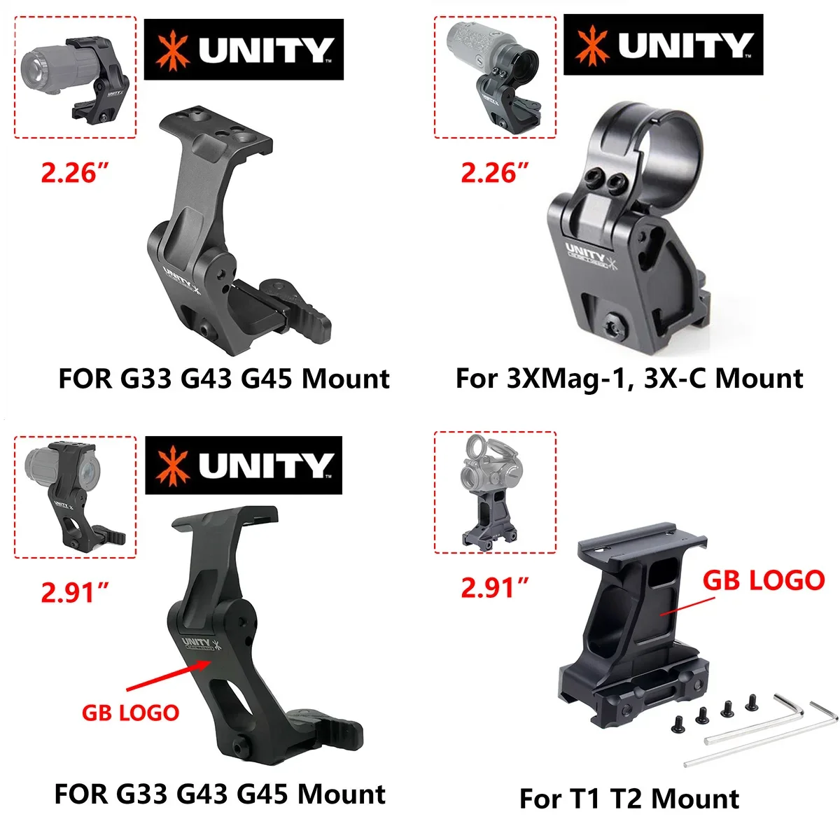 Montura UNITY FTC OMNI con sistema QD