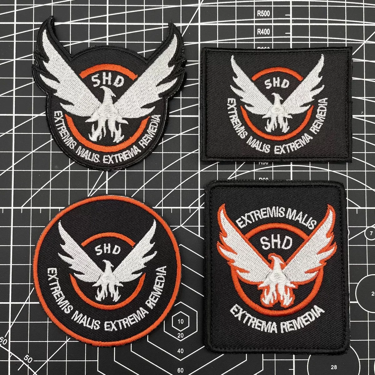 Parche táctico SHD The Division Wings – Alas bordadas con velcro - imagen 2