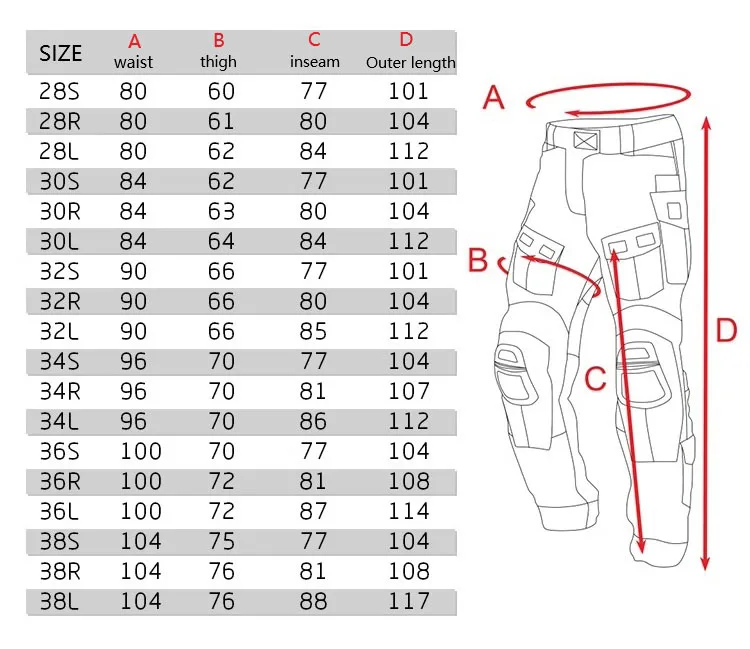Pantalones tácticos G3 Multicam vista frontal