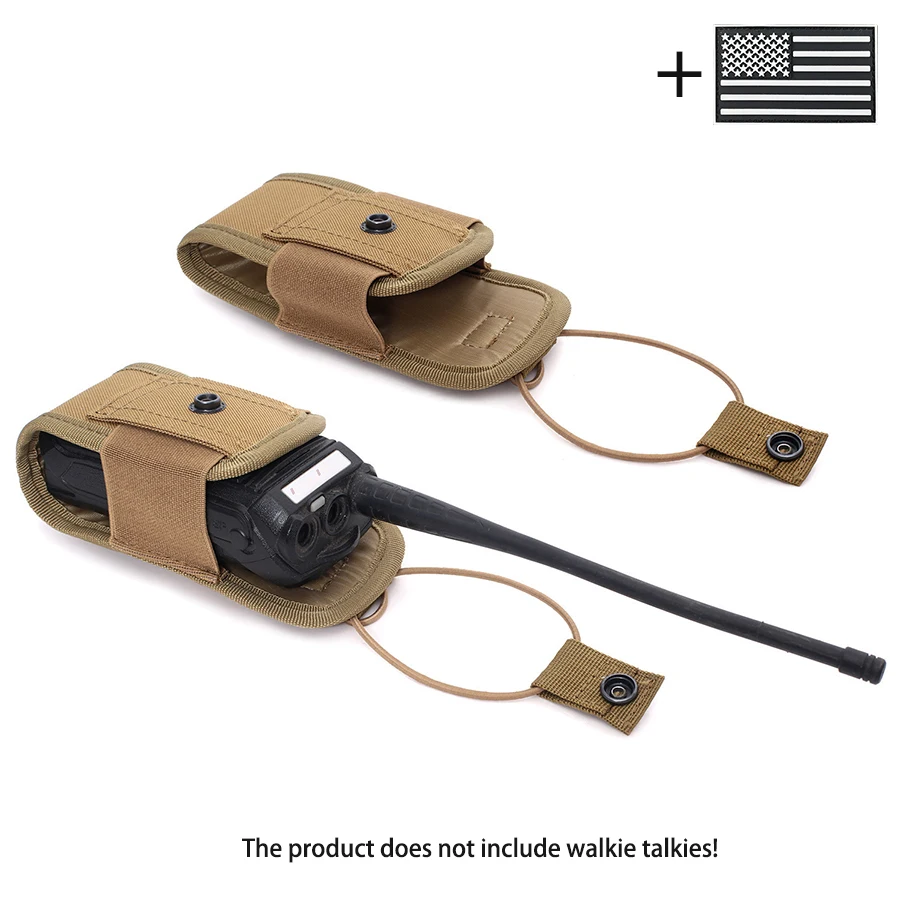 Bolsa para walkie talkie universal con correas elásticas ajustables - imagen 3