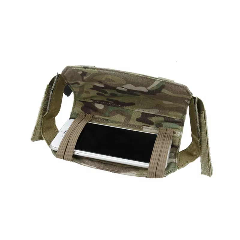 TMC MT Chaleco táctico MOLLE con bolsa frontal para móvil - imagen 2