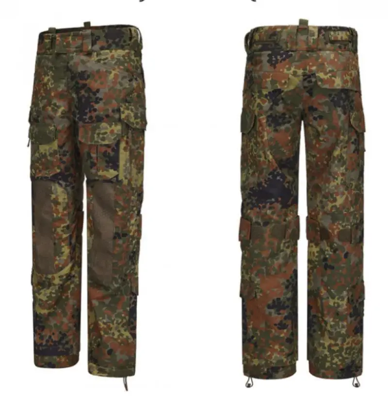Pantalones tácticos KSK alemanes antiinfrarrojos camuflaje punto - imagen 5