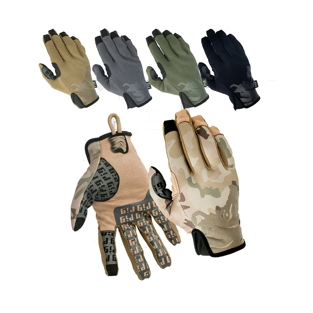 FDT Guantes tácticos para tiro con pantalla táctil transpirables ligeros - imagen 4