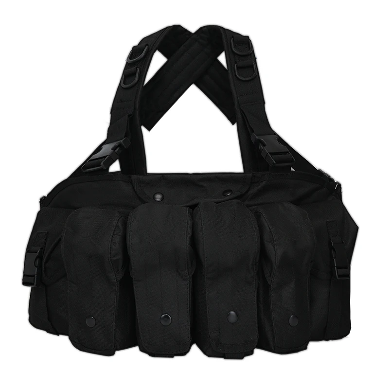 Chaleco táctico MOLLE de protección para airsoft y combate exterior - imagen 5