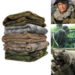 Bufanda táctica camuflaje con malla transpirable y velo facial