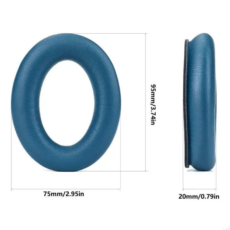 Almohadillas QC35 QC45 de auriculares, espuma ligera cómoda - imagen 5