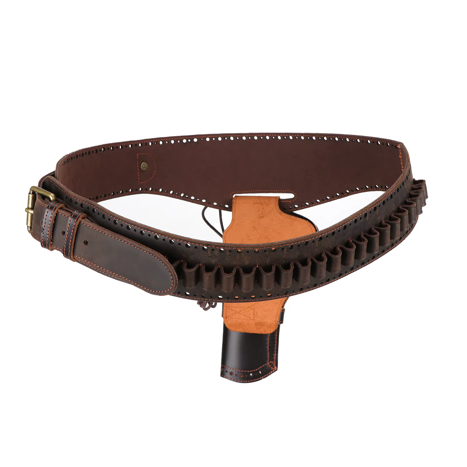 Tourbon funda de pistola de cuero para cinturón de caza táctico - imagen 2