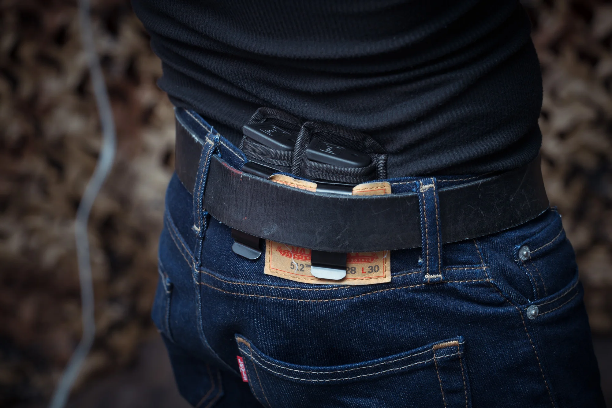 Funda cargador pistola 9mm .40 con clip cinturón – Glock, Ruger, XD - imagen 5