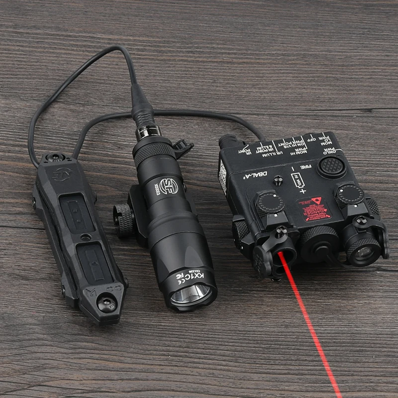 WADSN DBAL A2 láser táctico rojo/verde/azul con linterna SF M300 - imagen 2