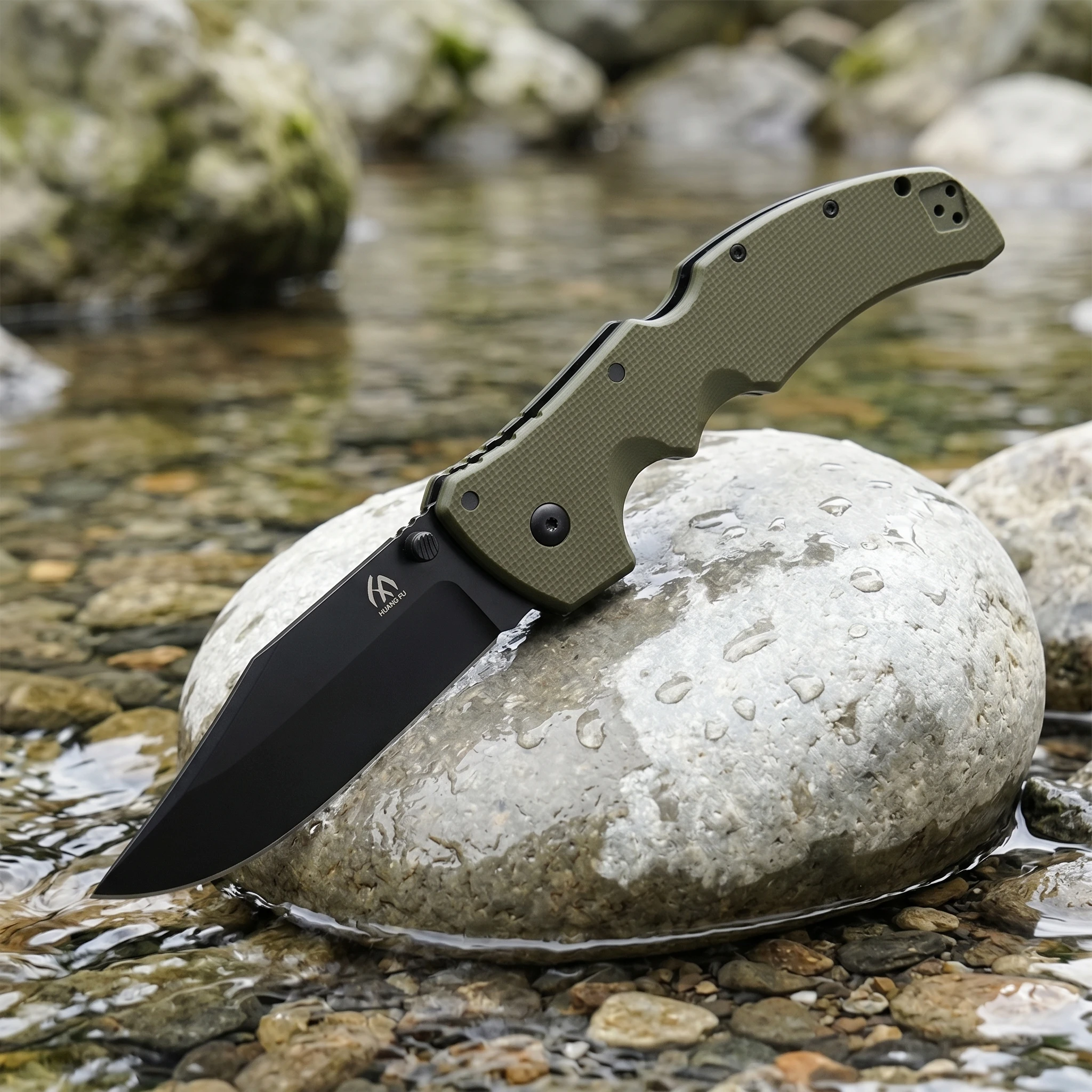 Cuchillo plegable táctico multifunción para al aire libre y regalo - imagen 2
