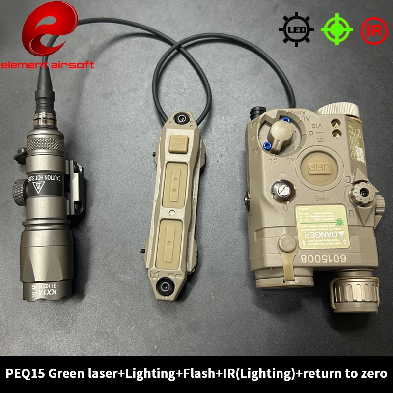 PEQ-15 láser táctico – Dispositivo puntería visible e infrarrojo - imagen 5