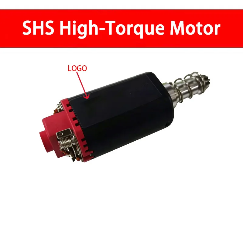 Motor airsoft AEG EBB de eje largo y corto para M4 MP5 M16 - imagen 3