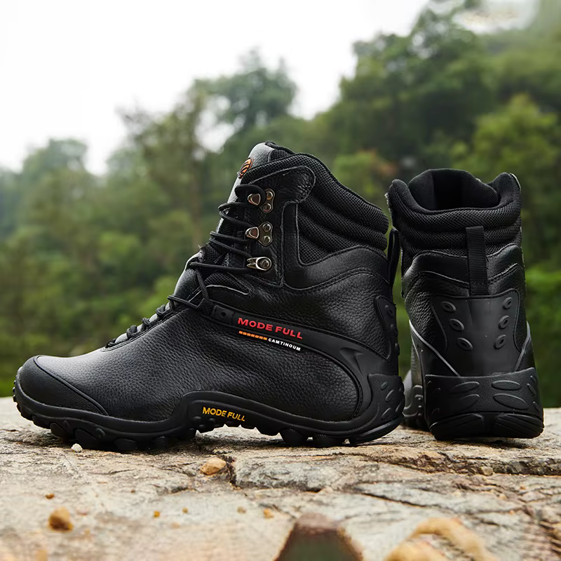 Botas tácticas de cuero impermeable – Outdoor y caza