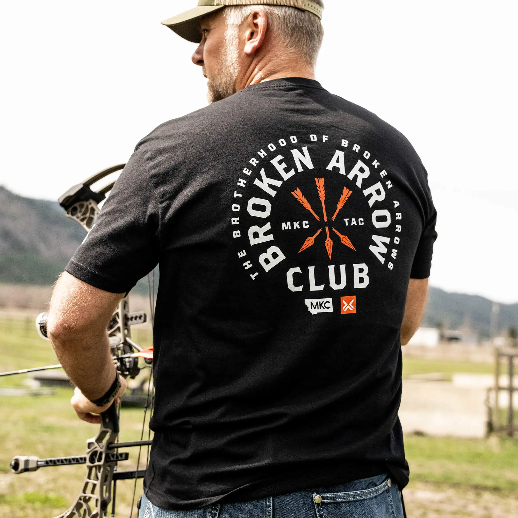 MKC Broken Arrow Club Tac Tee Camiseta táctica unisex urbana premium - imagen 3