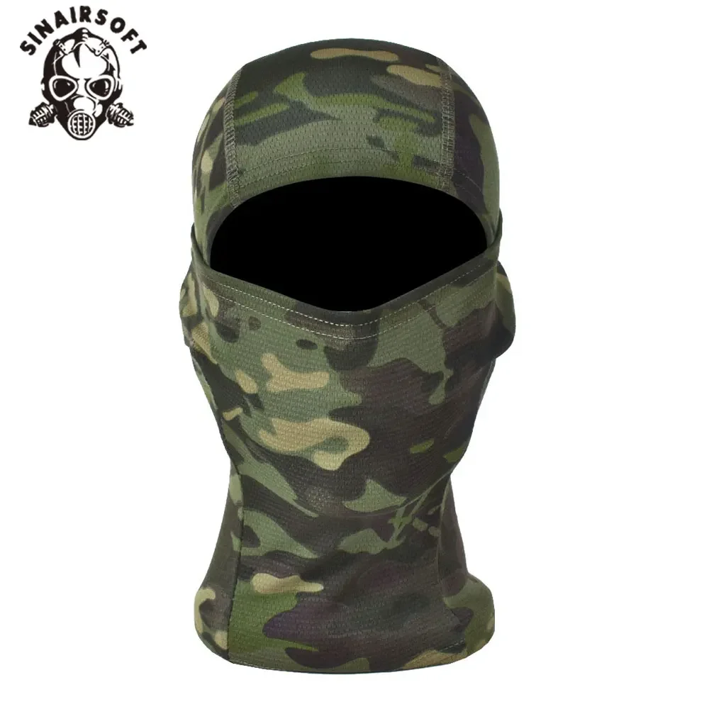 Braga de cuello camuflaje secado rápido malla táctica para moto - imagen 2