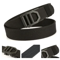 Cinturón táctico hombre con hebilla automática de metal y nailon IPSC