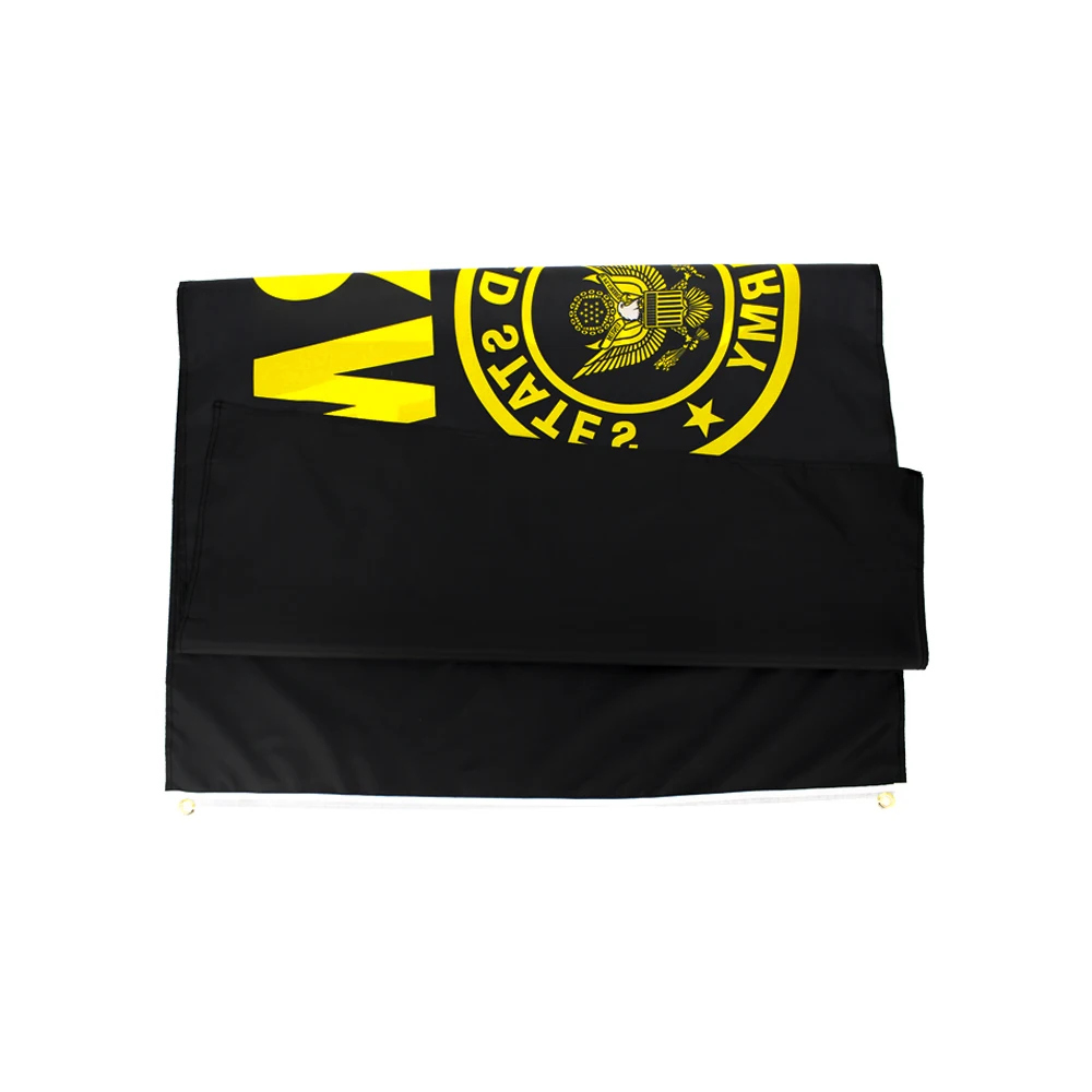Bandera militar del ejército estadounidense para exteriores
