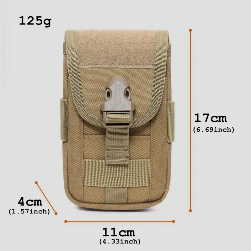 Detalle de la funda MOLLE y sus opciones de transporte