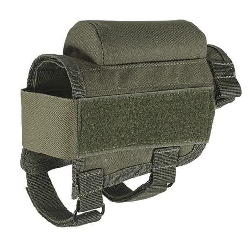 Reposamanos táctico MOLLE con bolsa de culata y porta cargador - imagen 5