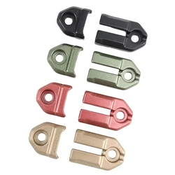 Base fija MLOK metal ranura tarjeta trasera ratón interruptor cable