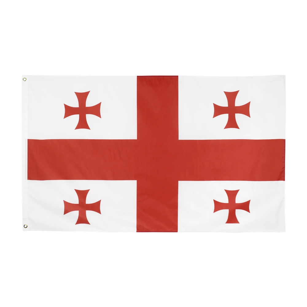 Bandera de Georgia para decoración exterior