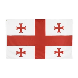 Bandera de Georgia para decoración exterior