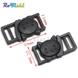 Hebilla táctica gato negra separable para Paracord