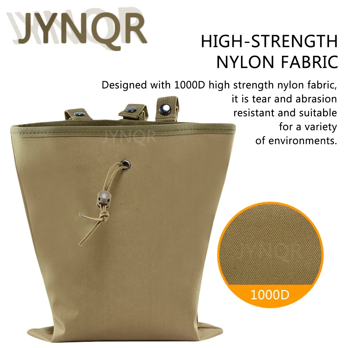 Bolsa táctica MOLLE para cargadores, riñonera caza colgante - imagen 2