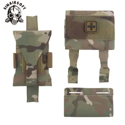 Bolsa IFAK MOLLE de despliegue rápido con soporte para torniquete